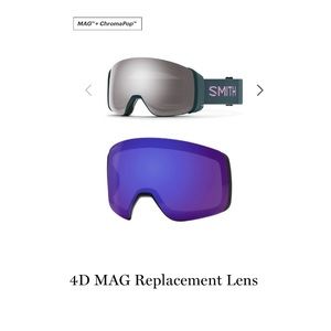 NIB SMITH 4D Mag Goggle Replacement Lenses Bundle